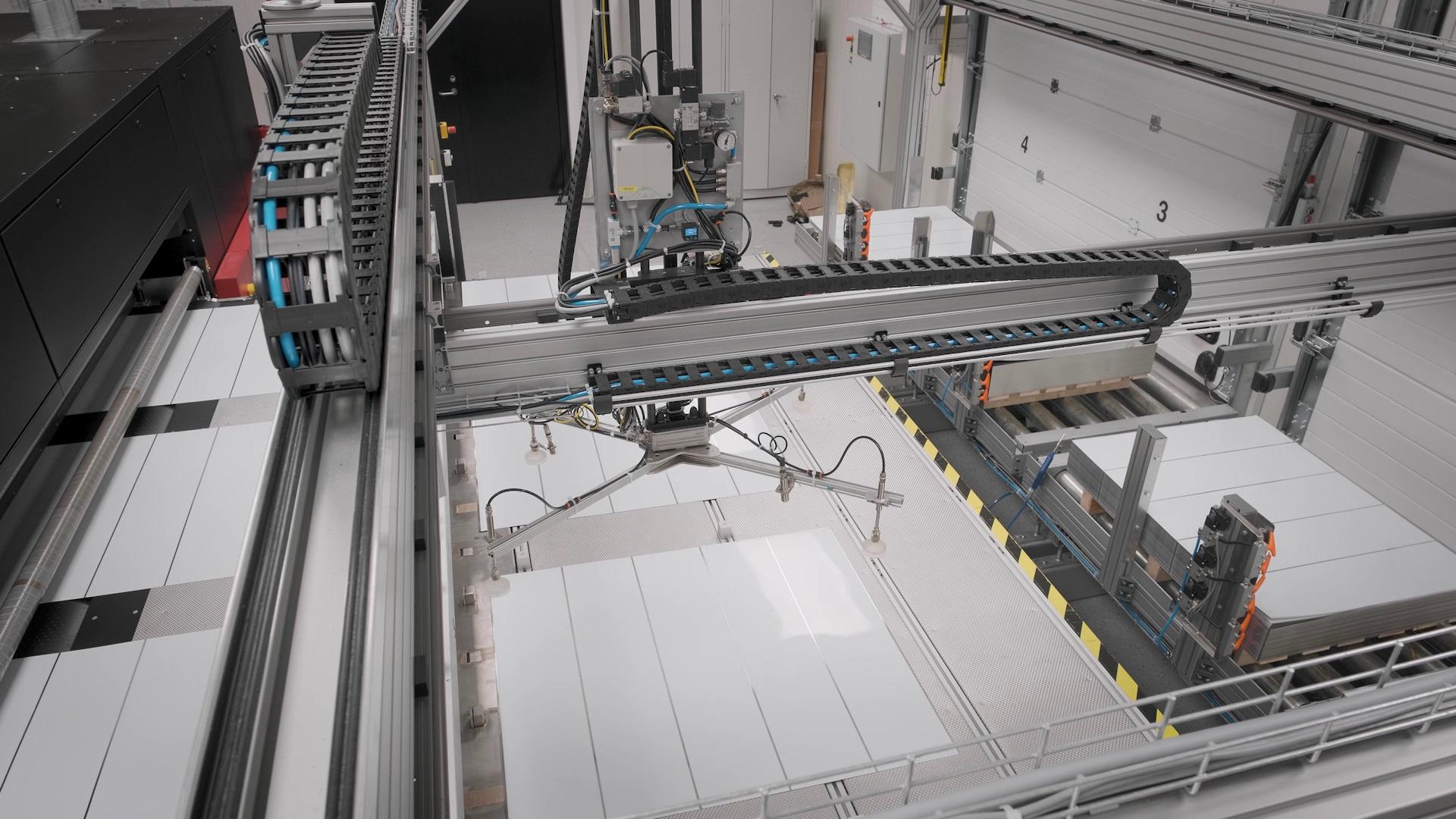 Sac Metal Plakalar için XXL Portal Robot: Ambalaj Üretiminde Verimli Otomasyon