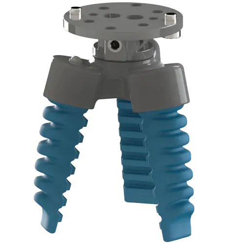 Soft Gripping | Three Finger Centric Gripper | Soft Gripper